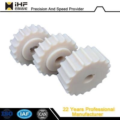 ISO9001-2015 Approval Plastic Worm Gear with Plastic PA66 POM Delrin Material