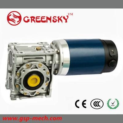 Nmrv 12V 24V 48V High Torque Worm Gearbox with DC Motor