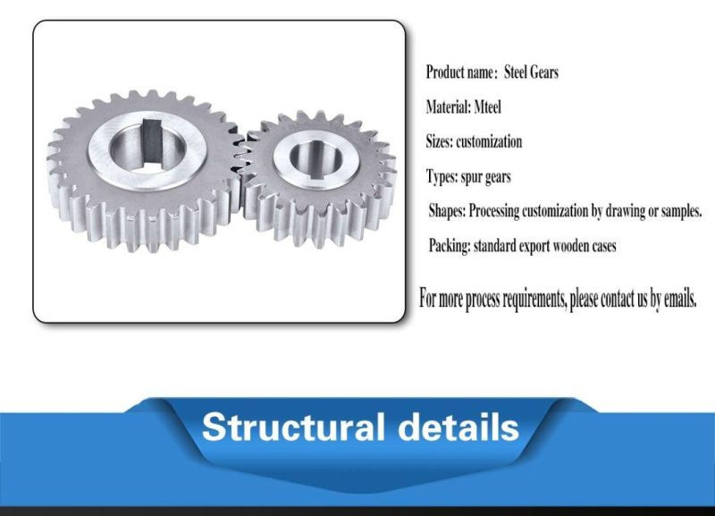 Wheel Transmission Custom Metal Reduction Ring Sun Planetary Spur Gear