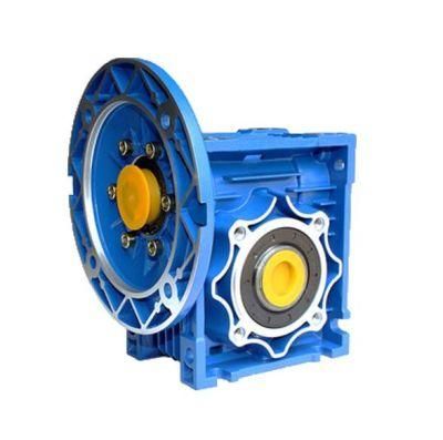 Output Flange Mounted RV Series Worm Reducer with Ral5010 Blue