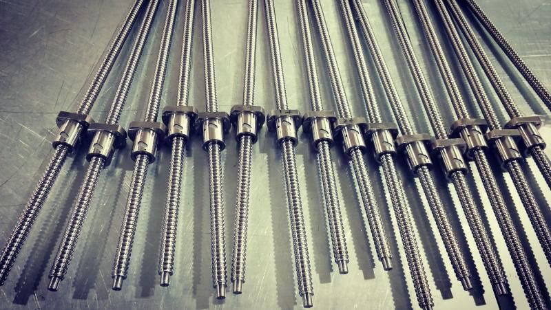 Customized Thread Ground Ball Screw mini size ballscrew