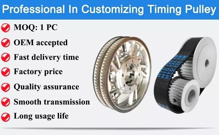 H075 Steel/Cast Iron Timing Pulley