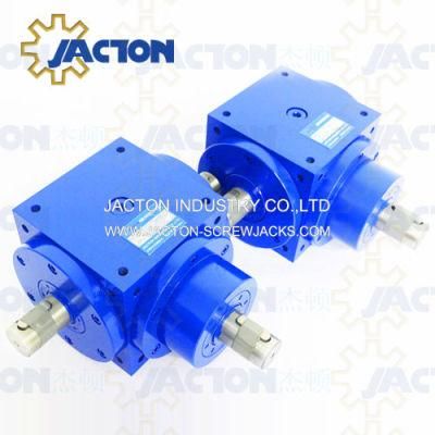 Best 90 Degree Gear Drive Box, Gearboxes One to One 4 Way, 2 to 1 Gear Reducers Right Angle Price