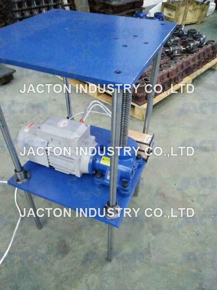 Malaysia Customers Import Electric Jack Screw Lift Tables and Screw Lifting Table for Industrial Use