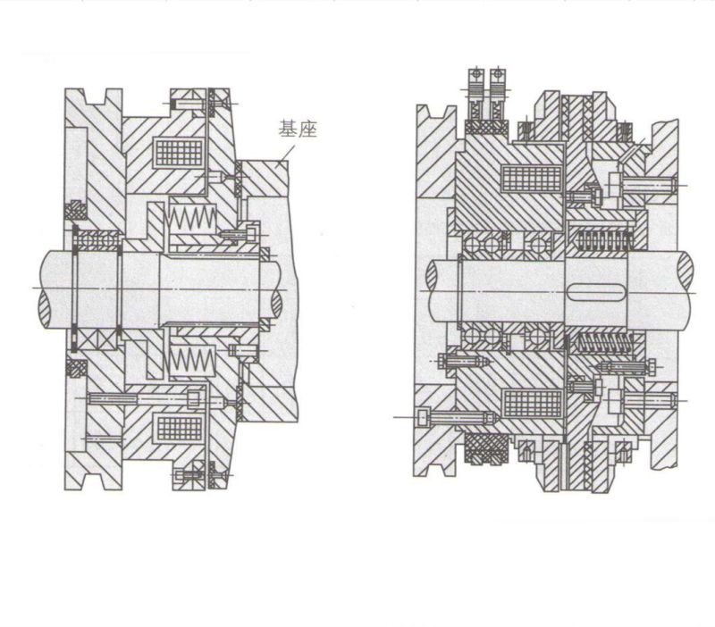 Electromagnetic DC Brake Dlz1-80 24VDC Electromagnetic Brake