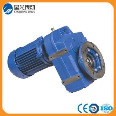 F Series Parallel Shaft Helical Geared Motor