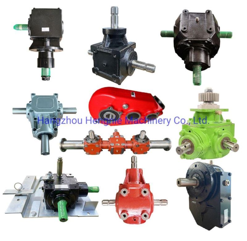 Agricultural Gearbox for Rotary Tiller Harvester Power Harrow Mixer Feeder Manure Spreader Baller Forage Agriculture Grain Conveyor Storage Machine Gear Box Pto