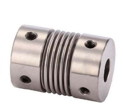 Aluminum Alloy Spring Shaft Bellow Set Screw Coupling