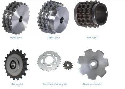 Steel Stainless Steel Blackening Teeth Customized 10b-2-15 Tooth Taper Lock Sprocket 5/8&quot; Pitch Duplex