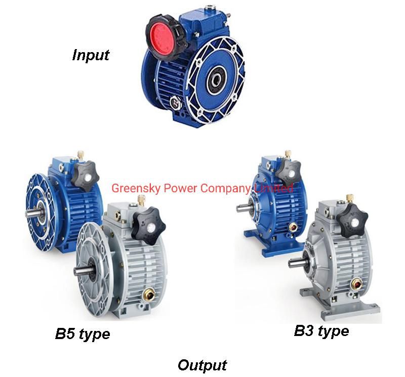 Checp Udl Coaxial Stepless Motor Variable Variator Speed Reducer Gearbox