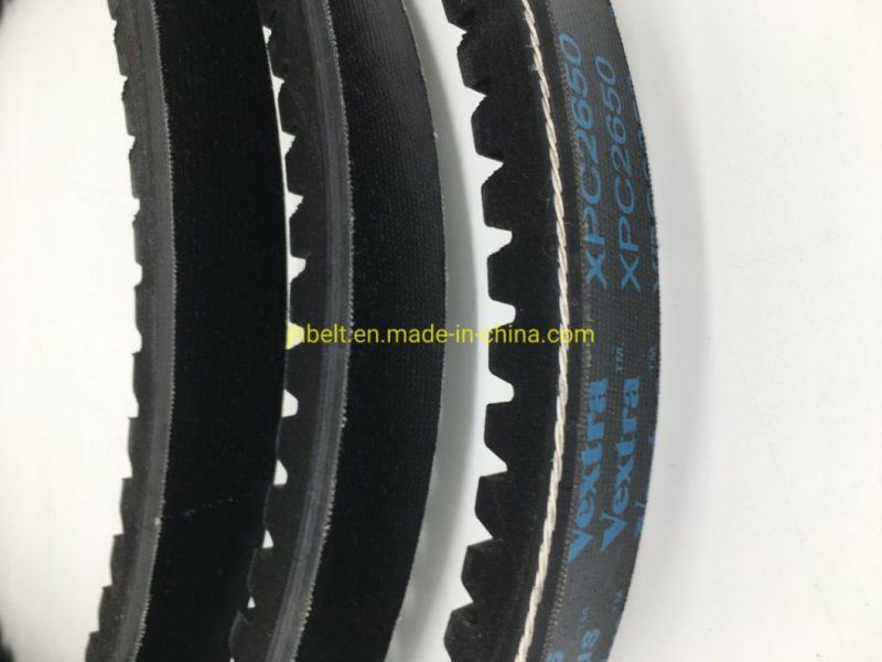 Xpc 2650 Rubber V Belt Timing Belt Wedge Raw Edge Cogged