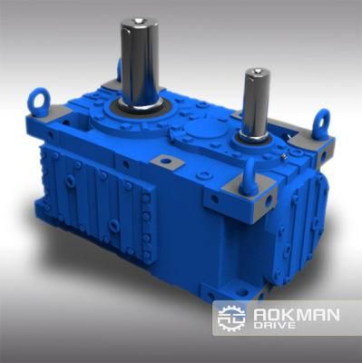 Aokman Mc Series 7.1~112 Ratio Casting Iron Helical Gear Box