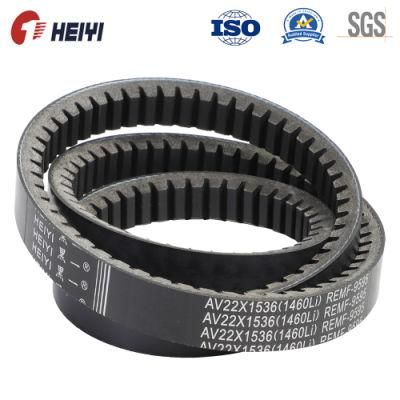 Heiyi EPDM Rubber Premium&Super Quality O, a, B, C, Cog V Belt /Teeth Rubber V Belt