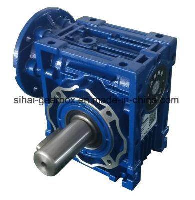 Input Flange B14 with Output Shaft Worm Gearbox Power Transmission