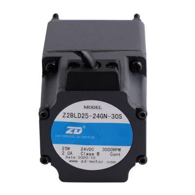 ZD Available Controller Brushless DC Gear Motor for AGV Delivery Robot