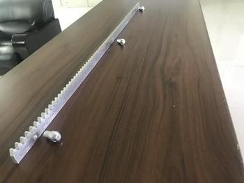 M4 20*20*1998 M6 30*30*1005 Galvanized A3 C45 Gear Rack for Sliding Door and Nylon Rack