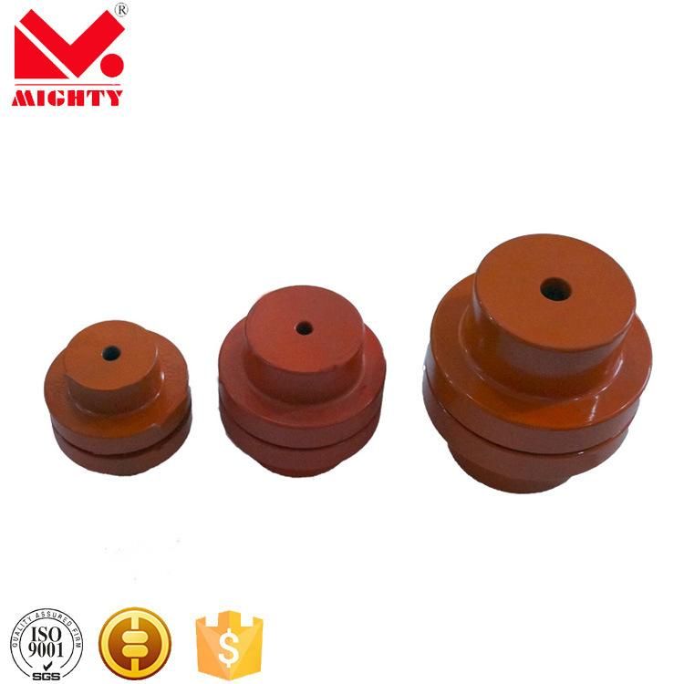 Chinese Manafacturer Flexible Cast Iron Nm Coupling with Rubber Element Water Pump Shaft Coupling Nm112 128 148 168