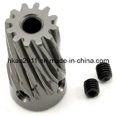 Custom Machining Steel RC Helicopter Motor Pinion Gears