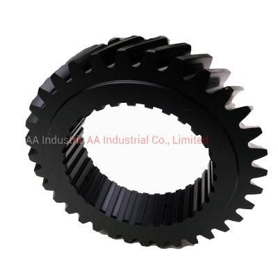 Precision Mild Steel Wide Pitch Wheel Hub Helical Gear