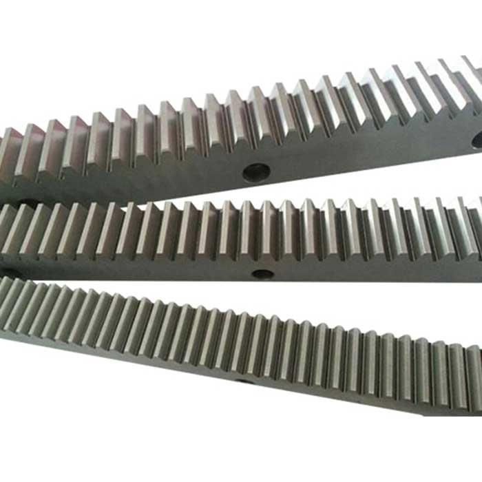 CNC Machining High Strength Steel Helical Gear Rack