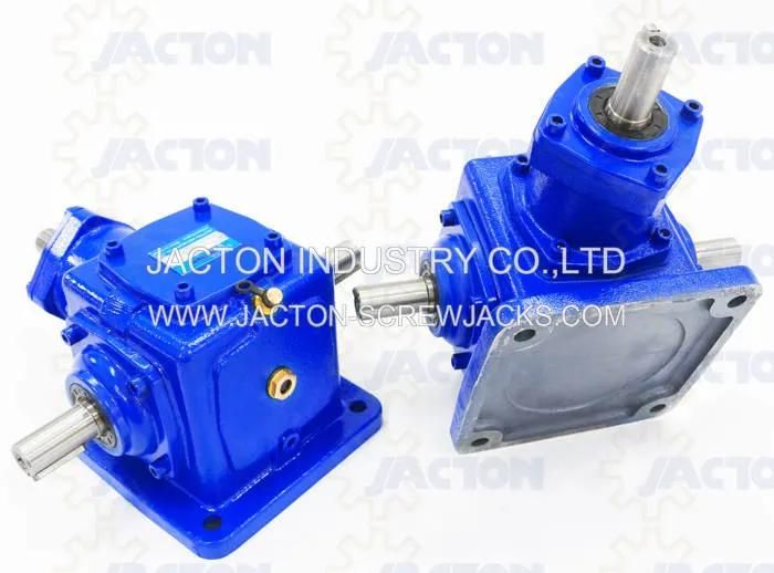 Jt19 Spiral Bevel Gearbox with Various Input Output Shaft Arrangements