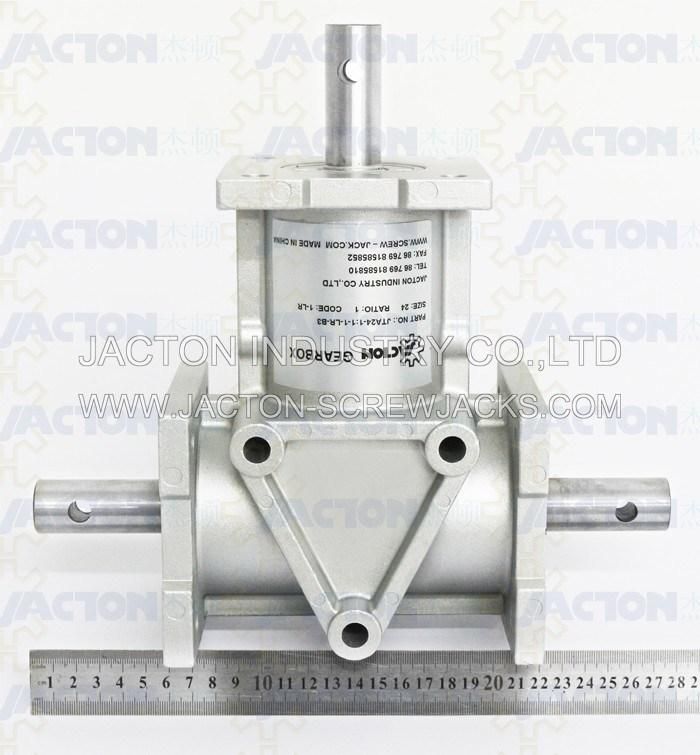 Corrosion Resistant Aluminum Housings Jta20 Spiral Bevel Gearbox