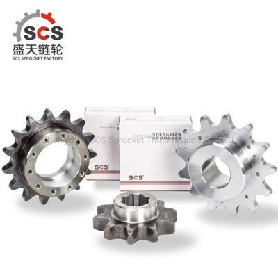 Roller Chain Sprocket for Cereal and Feed Machinery with Keyway