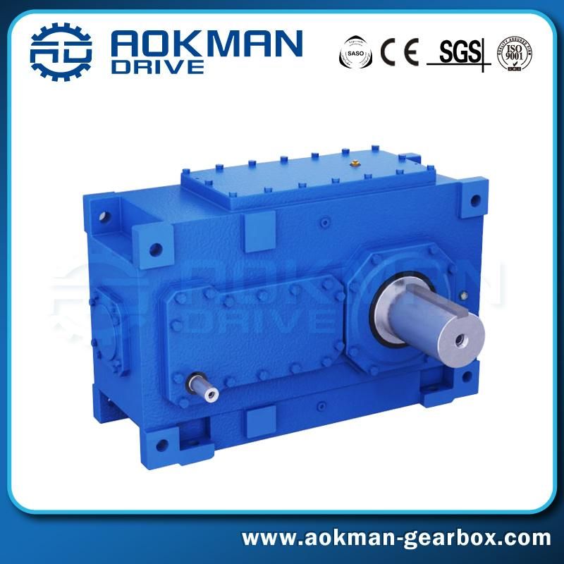 H Series Shaft Mounted Helical Gear Box Used in Industry