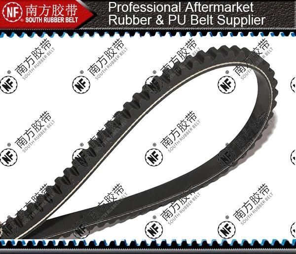 Raw Edged Rubber Cogged Industrial Wrapped Banded Auto Motorcycle Transmission Synchronous Tooth Drive Ribbed Timing Poly Power V Belt