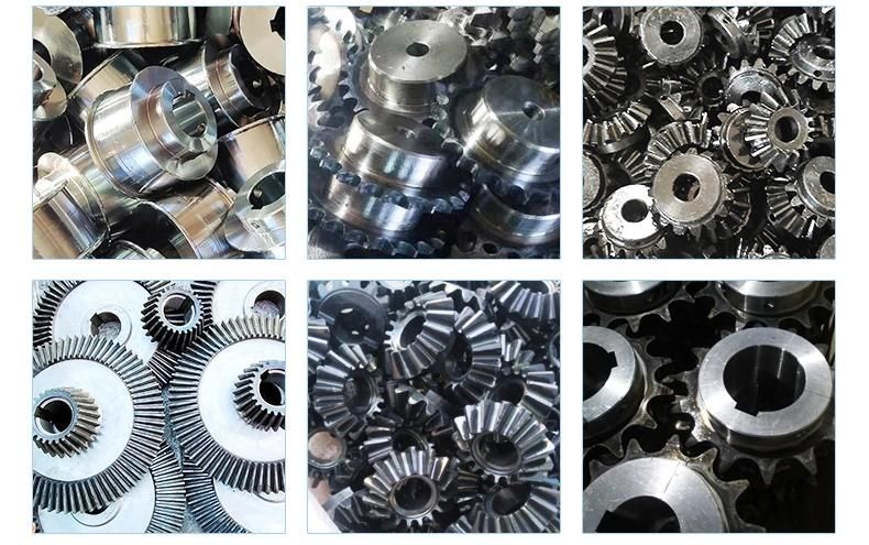 Forging Hobbing Die Casting Gear Steel Metal Differential Drive Motor Slew Crown Rack Pinion Wheel Worm Shaft Spiral Helical Spur Bevel Transmission Gears