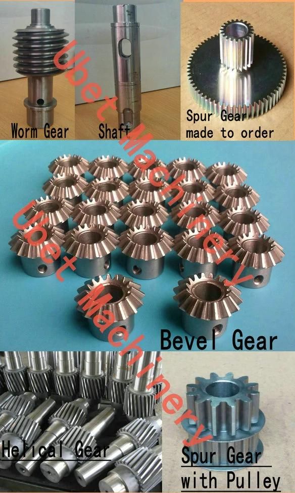 Spur Gears with Yellow Zinc Plating or Chemical Black Finish