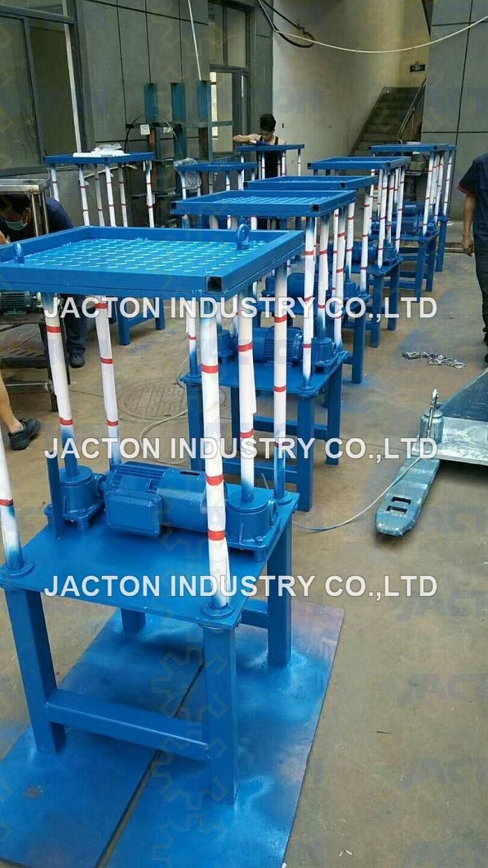 Germany Customers Building Electric Jacking System and Screw Jack Lift Table System Through Jacton Industry