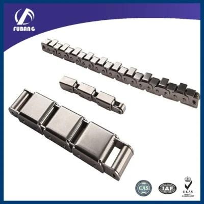 Single Hinge Straight Stainless Steel Flat Top Conveyor Chain Table Top Chain