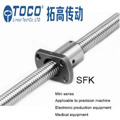 Precision Sfkr0601 Ballscrew for Medical Machine Double Nut Single Nut with Competitive Price