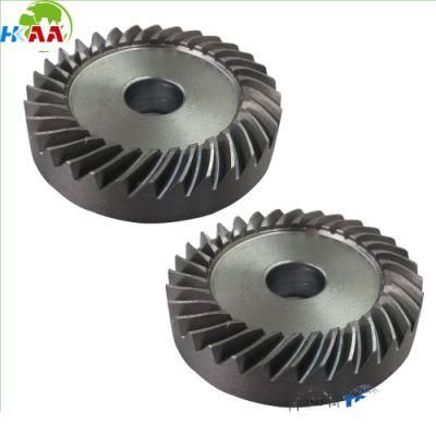 Custom Machining CNC Mahcined Spiral Bevel Grinder Gear for Angle Grinder