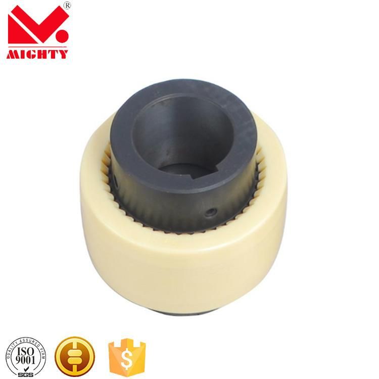 Chinese Manufacturer Metric Nylon Sleeve & Curved Tooth Gear Couplings with Nylon Outer Sleeve