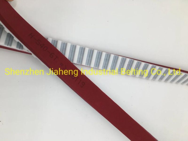 PU Toothed Belt H-540 with 6mm Coating Rubber