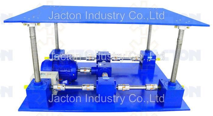 Acme Screw Jack Actuator for Lifting, Worm Gear Screws Jacks Provide Long Duty Life, Compact Screw Lift, Lifting Actuator Jack, Screw Operated Mechanical Lift