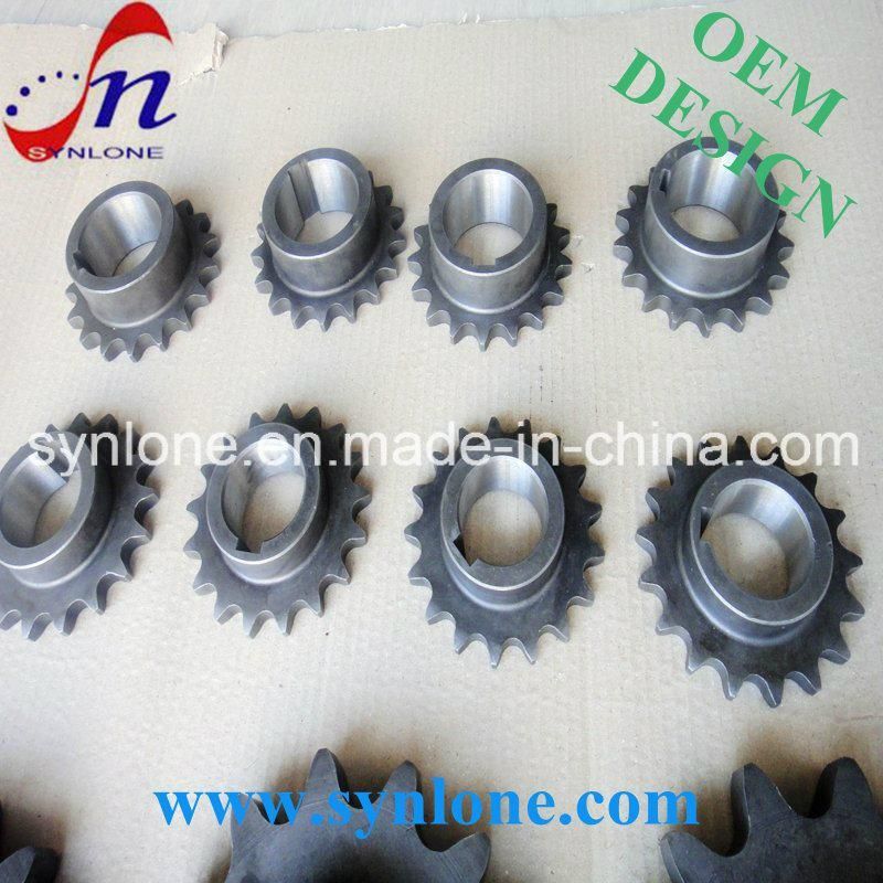 Custom High Quality Black Sprocket for Machinery Parts