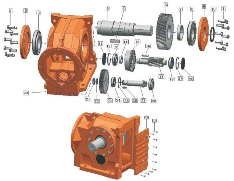 Tk Helical Bevel Gear Units