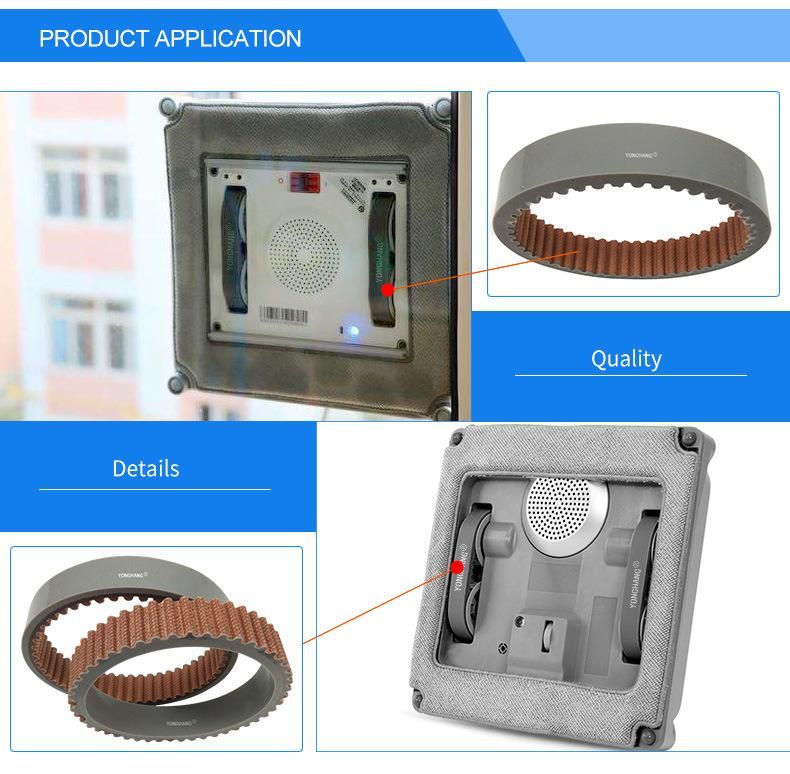 Yonghangbelt Silicone Wear Resisting Timing Drive Belt for Window Cleaning Robot