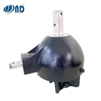 Amazon Hot Sale Grass Cutter Boxes Rotary Tiller Gearbox High Quality ND Reducer Bevel Gear