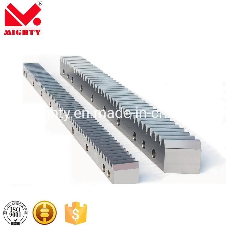 Chinese Brand Mighty High Precision Spur or Helical Rack and Pinion Gear M0.5 M1 M1.5 M2 M2.5 M3 M4 M5 M6 M8 with Cost-Effective Price