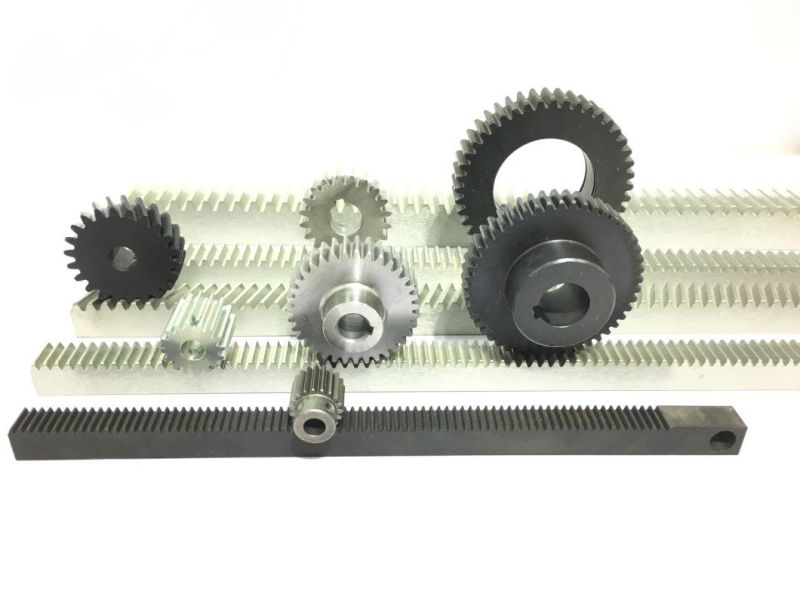 M1.5 M2 M2.5 Gear Rack Linear Cylindrical CNC Curved Helical Stainless Steel Straight Pinion Gear Rack