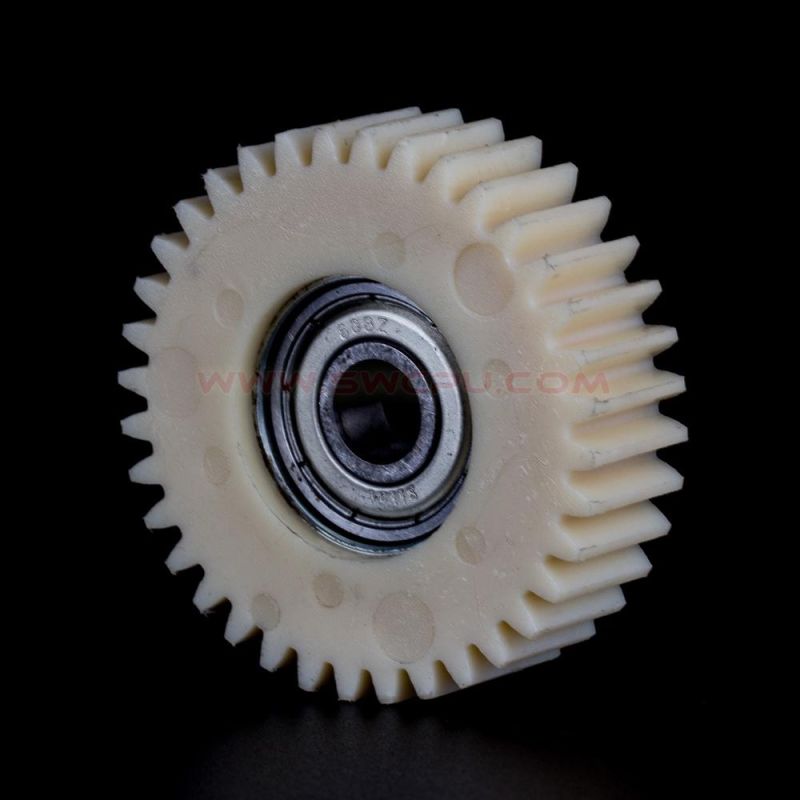 Own Design Nylon Spur Tooth Gear with Brass Bearing