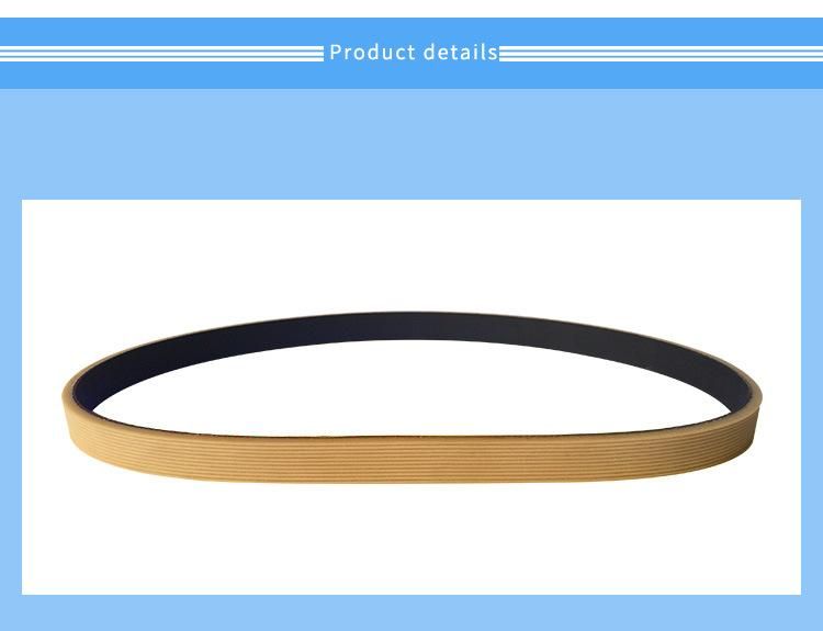 Hight Wear-Resisting Transparent Transmission Rubber Coated Industrial Flat Belt