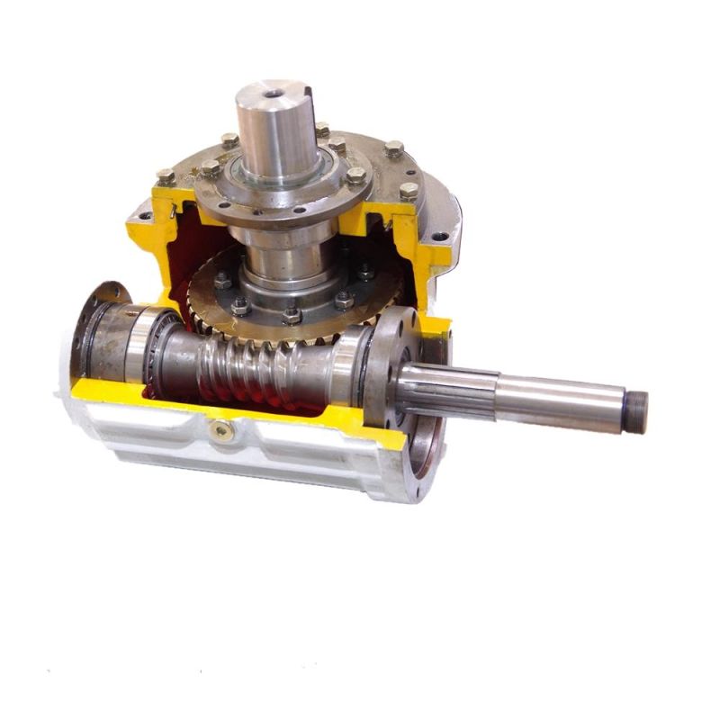 High Efficiency Worm Gear Series Double Enveloping Worm Gear Worm Gearbox