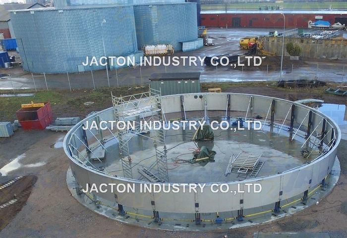 Tank Lift Jack, Tank Lifting Jacks, Tank Jacking Equipment and Tank Lifting Systems for Assembling Grain Storage Tanks and Grain Storage Silos