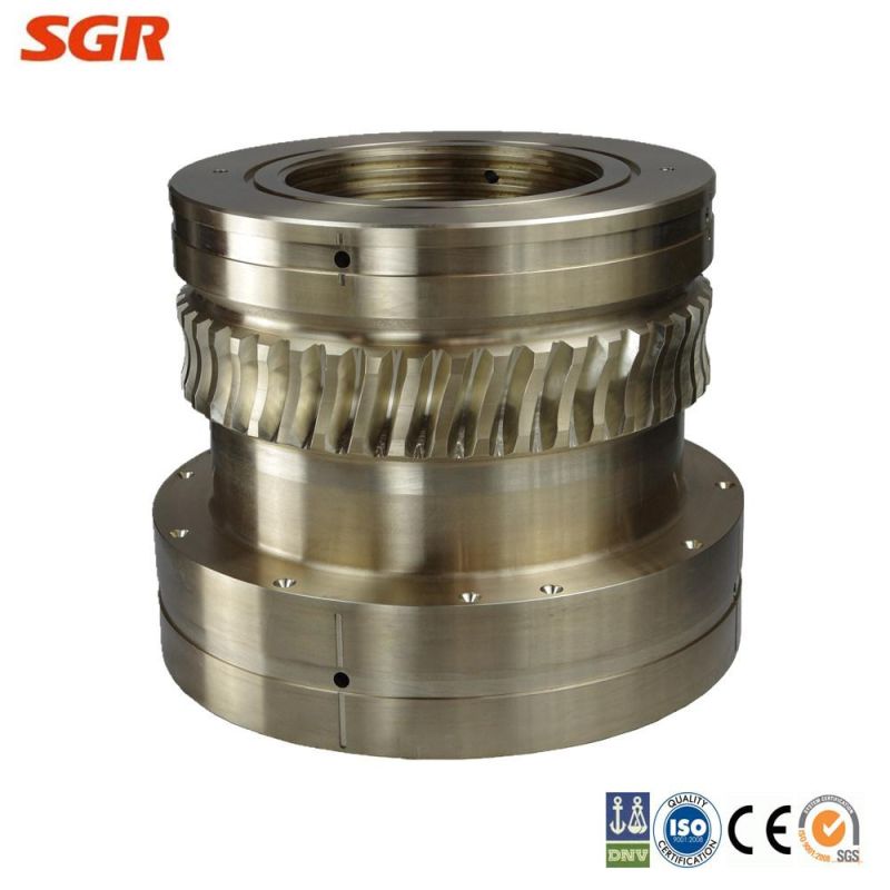 Cast Iron Reducer Double Enveloping Worm Gearbox Transmission 250mm Center Distance