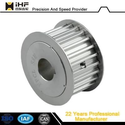 Aluminum 45# Steel Industrial Synchronous Timing Belt Pulley for Tooth Type Mxl XL L H Xh Xxh